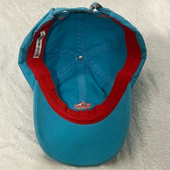 Peter Millar Adjustable Light Blue Golf Cap - Picture 3 of 7